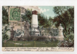 MEXICO Chapultepec Monumentos à Los Cadetes 1907 - México