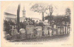 AFRIQUE DU NORD ALGERIE SETIF : RUINES ROMAINES AU JARDIN D'ORLEANS - ARCHEOLOGIE HISTOIRE - Sétif