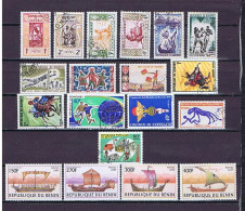 Dahomey/Benin: 19 Diff. ** Mnh And Used - Bénin – Dahomey (1960-...)