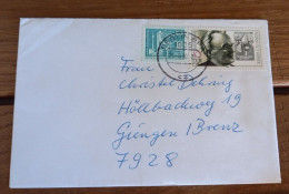 1048a) Germania Est DDR Busta Viaggiata 1990 Umschlag Brief Beleg - Cartas & Documentos