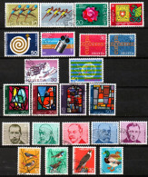 SUISSE,SCHWEIZ,1971,  AUS MI  Mi. 940 - 963 JAHRGANG OHNE 946, BLOCK 21, GESTEMPELT, OBLITERE - Used Stamps