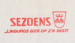 Meter Cover Belgium 1986 Beer - Sezoens - Limburgs Bier - Brewery - Wines & Alcohols