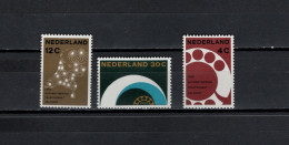 Netherlands 1962 Space, Telecommunication Set Of 3 MNH - Europe