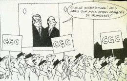 ► Coupure De Presse  Quotidien Le Figaro Jacques Faisant 1983  CGC Manifestation Mitterrand Mauroy - 1950 à Nos Jours