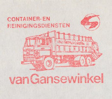 Meter Cover Netherlands 1980 Garbage Truck - Tegelen - Trucks