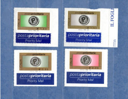 Italia ** -  2004 - Posta Prioritaria.€ 1,40 - 1,50 - 2,00 - 2.20. MNH - 2001-10: Ungebraucht