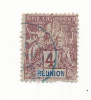 REUNION Mouchon  4 Oblitéré - Used Stamps