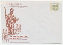 Postal Stationery Germany 1985 Parish St. Benno - Autres & Non Classés