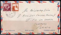 ISRAEL 1947 MAMDAT  COVER SENT IN 16/3/47 FROM NESHER YAJUR TO FRANCE VF!! - Sonstige & Ohne Zuordnung