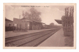 91 ESSONNE - VIGNEUX SUR SEINE La Gare (voir Description) - Vigneux Sur Seine