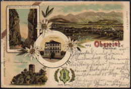 Oberriet  Litho  1900 - Sonstige & Ohne Zuordnung