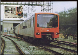 1826 - MK - Eerste Metrolijn Te Brussel - 1971-1980