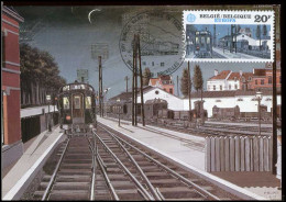 2093 - MK - Europa CEPT - Kunst - Paul Delvaux - 1981-1990