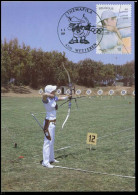 2121 - MK - Olympische Spelen Los Angeles : Boogschieten - 1981-1990