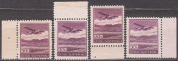 03/ Pof. 0B, Complete Border Stamps - Unused Stamps