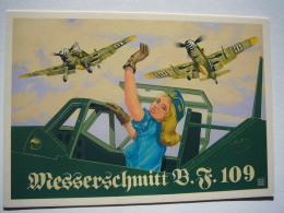Avion / Airplane / DEUTSCHE LUFTWAFFE / Messerschmidt Me 109 - 1939-1945: 2a Guerra