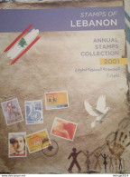 Liban Lebanon Folder Year 2001 - Lebanon