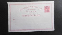 Island Mi. GA Karte P 8 */ungebraucht - Postal Stationery