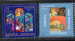 SPAIN ESPAÑA SPAGNA 2000 CHRISTMAS NATALE NOEL WEIHNACHTEN COMPLETE SET SERIE COMPLETA MNH - Ongebruikt