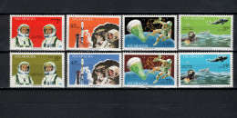 Nicaragua 1967 Space, Gemini GT-4 Space Flight Set Of 8 MNH - America Del Nord