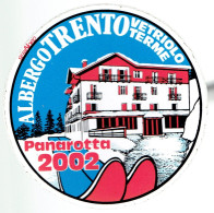 Autocollant Albergo Trento Vetriolo Terme Panarotta 2002 - Pegatinas