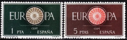 SPAIN 1960 EUROPA. Complete Set, MNH - 1960