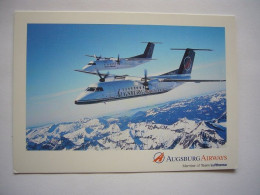 Avion / Airplane / AUGSBUEG AIRWAYS / De Havilland Canada Dash 8-300 / Airline Issue - 1946-....: Moderne