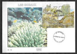 2007 - 200 à 203 - FDC - Coraux - 13 - Altri & Non Classificati