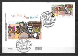 2005 - 181 - FDC - Le Tam Tam Boeuf - 10 - Altri & Non Classificati