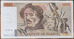 Billet 100 Francs Eugène DELACROIX 1994 FRANCE  C.261 - 100 F 1978-1995 ''Delacroix''