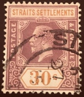 Malaya Straits Settlements  1921-33 30c Dull Purple & Orange  SG 235 - Straits Settlements