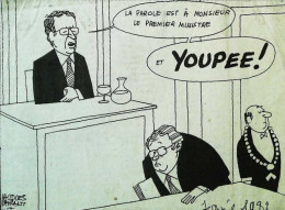 ► Coupure De Presse  Quotidien Le Figaro Jacques Faisant 1983 Président Assemblée Nationale  1 Er Ministre - 1950 - Today