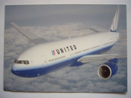 Avion / Airplane / UNITED AIRLINES / Boeing B777-200 / Airline Issue - 1946-....: Moderne