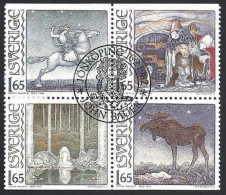 Schweden, 1981, Michel-Nr. 1178-1181, Gestempelt - Used Stamps