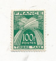 FRANCE - TIMBRES TAXE - N° 89 (1946/55) Type Gerbes Neuf Sans Charnière Avec Gomme - 1859-1959 Mint/hinged