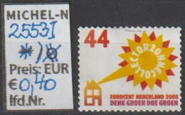 2008 - NIEDERLANDE - FM/DM "Umweltschutz" 44 C Mehrf. - * Ungebraucht - S.Scan (2553I* Nl) - Unused Stamps