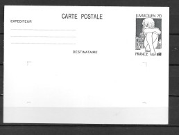 1976 - 1876-CP1 - Expo Philatélique Juvarouen - 2 - Overprinter Postcards (before 1995)