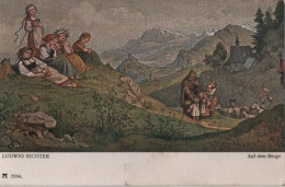 96753 - Richter - Auf Dem Berge - Malerei & Gemälde