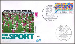Bundespost Berlin  -  FDC  -  Für Den Sport                          - Altri & Non Classificati