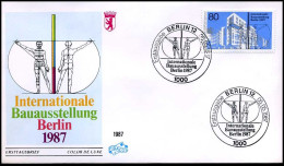 Bundespost Berlin  -  FDC  -  Internationale Bauaustellung Berlin                         - Sonstige & Ohne Zuordnung