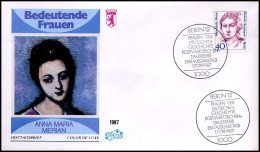 Bundespost Berlin  -  FDC  -  Anna Maria Merian                         - Andere & Zonder Classificatie