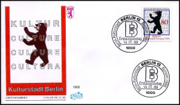 Bundespost Berlin  -  FDC  -  Kulturstadt Berlin                             - Otros & Sin Clasificación