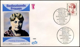 Bundespost Berlin  -  FDC  -  Hedwig Dransfeld                             - Other & Unclassified