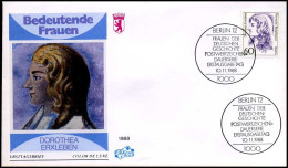 Bundespost Berlin  -  FDC  -  Dorothea Erxleben                             - Altri & Non Classificati