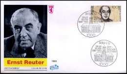 Bundespost Berlin  -  FDC  -  Ernst Reuter                             - Andere & Zonder Classificatie