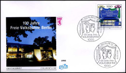 Bundespost Berlin  -  FDC  -  100 Jahre Freie Volksbühne Berlin                           - Andere & Zonder Classificatie