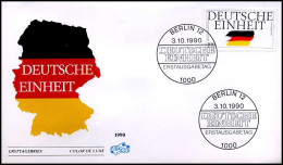 Bundespost Berlin  -  FDC  -  Deutsche Einheit                                             - Autres & Non Classés