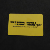 Calendarietto 1999 Western Union. Money Trasfer. Condizioni Eccellenti.  Plastificato. - Tamaño Pequeño : 1991-00