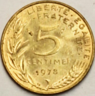 France - 5 Centimes 1978, KM# 933 (#4195) - 5 Centimes