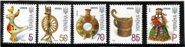 Ukraine 2007 . Definitives 2007. 5k, 50k, 70k, 85k , P  . Michel # 832-33, 835-36, 839 II - Ukraine